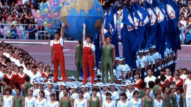 Opening ceremony of the Friendship Games