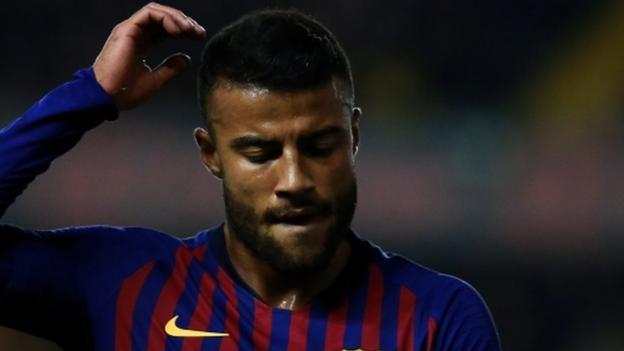 Rafinha: Barcelona midfielder out for six months after knee surgery ...