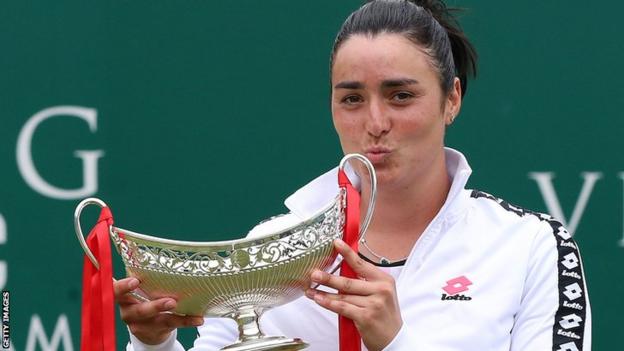 Tunisian Tennis Star Ons Jabeur Aims For Wimbledon Semis Bbc Sport