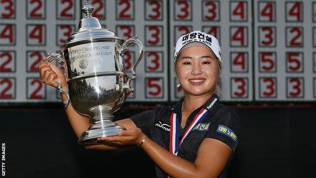 US Women's Open: Jeong-eun Lee6 wins first major and $1m - BBC Sport