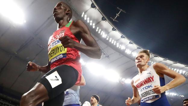 Timothy Cheruiyot To Run Virtual 2 000m Bbc Sport