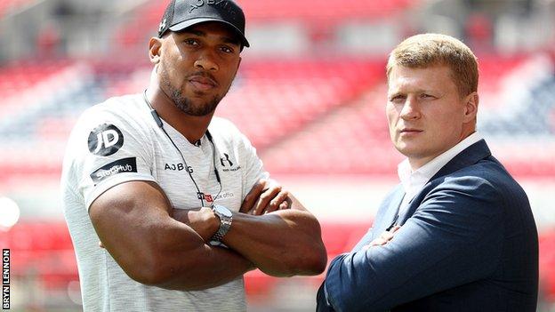 Anthony Joshua V Alexander Povetkin Joshua Changing Approach Bbc Sport