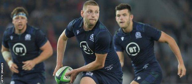 Racing 92 fly-half Russell is Scotland's key playmaker