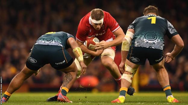 Dragons lock Ben Carter has been capped nine times by Wales