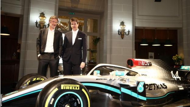 Sir Jim Ratcliffe ٴ¡Ѻ Toto Wolff ˹ҷ Mercedes F1