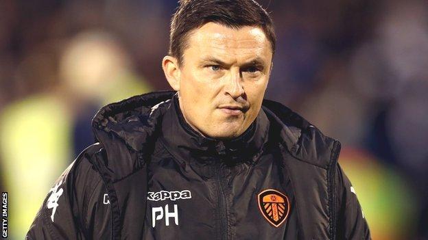 Paul Heckingbottom Leeds United Sack Head Coach After Less Than Four Months Bbc Sport