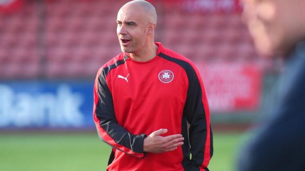 Gerard Lyttle was appointed Reds boss in midweek after a successful spell as caretaker manager and he saw his side cruise to a 3-0 win over Portadown