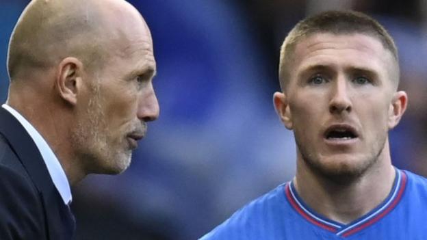 Philippe Clement and John Lundstram