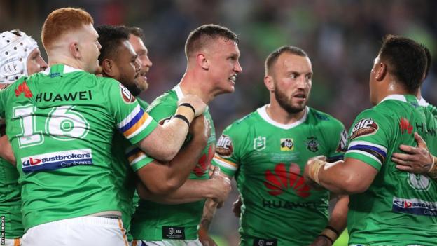 Canberra Raiders v South Sydney Rabbitohs - Josh Hodgson leads the Raiders  to the NRL Grand Final - Hull Live