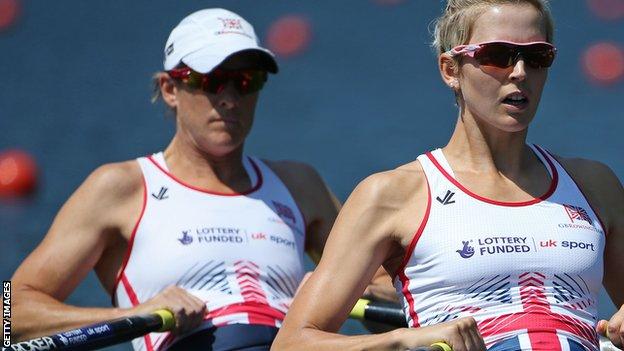 Katherine Grainger and Vicky Thornley
