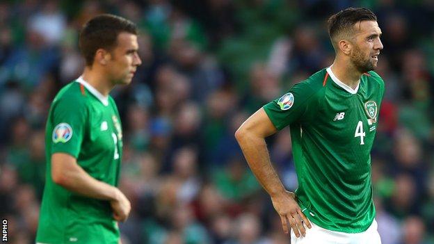 Seamus Coleman pointed out that Shane Duffy has lost his father during the pandemic
