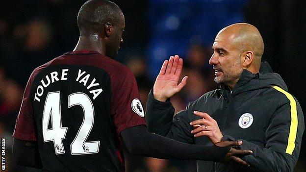 BBC Sport - Football - Manchester City sign midfielder Yaya Toure