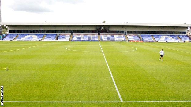 Moss Rose, home of Macclesfield Town