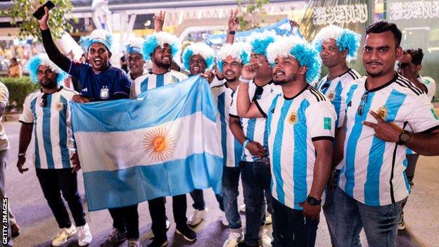 Supporters argentins