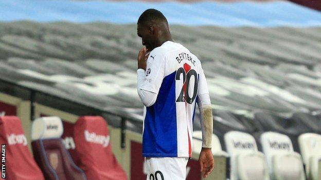 Crystal Palace forward Christian Benteke