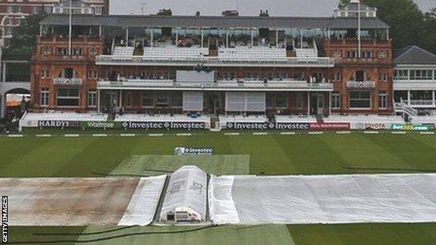 Rained off again at Lord's
