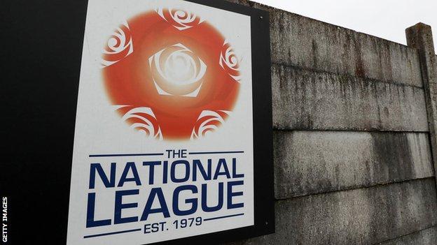 non league tables