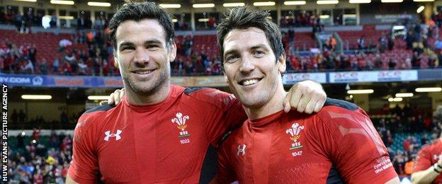 Mike Phillips and James Hook