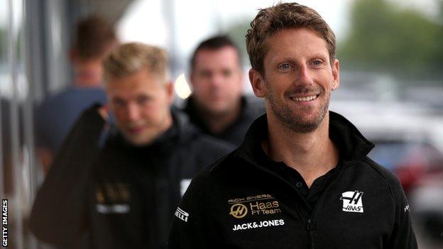 romain grosjean kevin magnussen