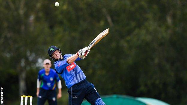 Kevin O'Brien was on top form on Thursday with eight sixes in a blistering 82 from 37 balls