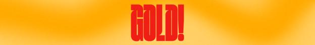 Gold banner
