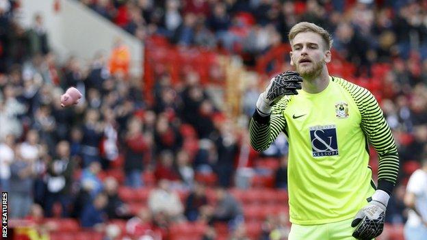 Coventry keeper Lee Burge