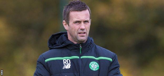 Celtic boss Ronny Deila