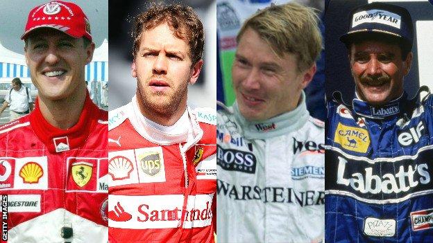 Michael Schumacher, Sebastian Vettel, Mika Hakkinen and Nigel Mansell all have three Australian GP poles to their name