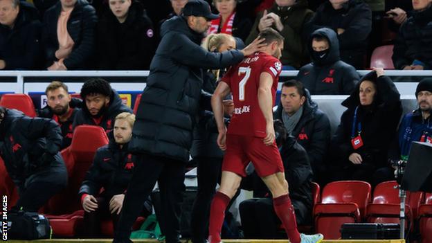 Jurgen Klopp and James Milner