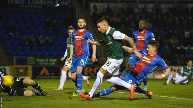 Anthony Stokes scored a double on Hibs' last Scottish Cup visit to Inverness