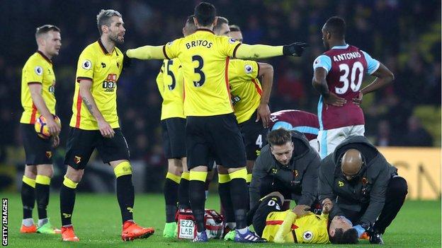 Mauro Zarate suffers injury