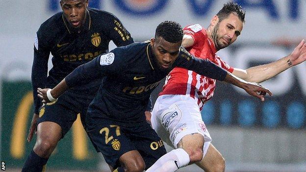 Nancy 0-3 Monaco - BBC Sport