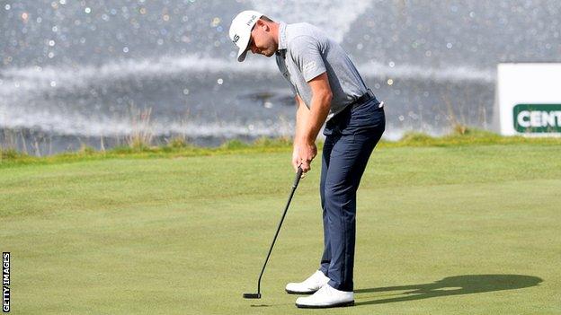 Johnston's tied fifth at the Czech Masters was his highest finish of the year