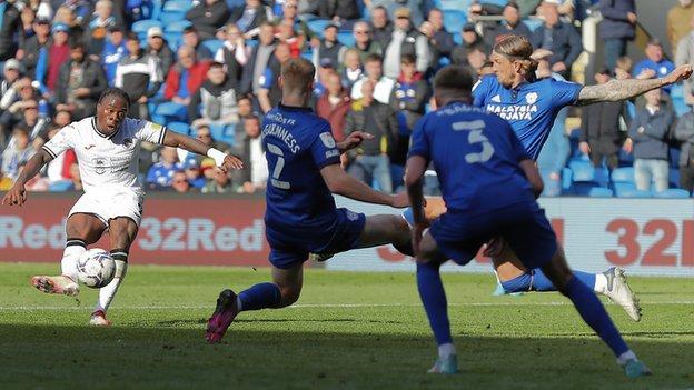 Gallery, Swansea City U21s v Cardiff City U21s