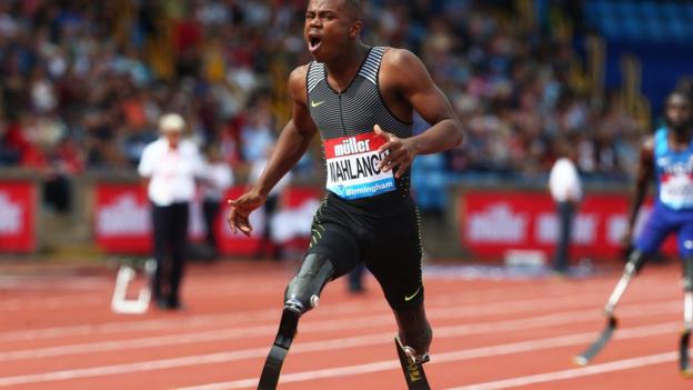 Paralympian Ntando Mahlangu: 'If people call me the new blade runner it doesn't bother me'
