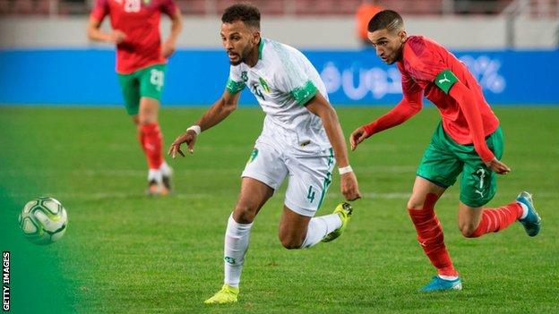 2021 Africa Cup Of Nations Morocco Held At Home By Mauritania Bbc Sport