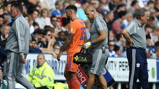 Cardiff, UK. 07th Aug, 2021. Marlon Pack #21 of Cardiff City under pressure  from Callum Styles #4 of Barnsley in Cardiff, United Kingdom on 8/7/2021.  (Photo by Mike Jones/News Images/Sipa USA) Credit