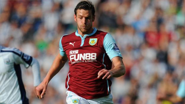 Lukas Jutkiewicz: Burnley striker ruptures cruciate ligament - BBC Sport