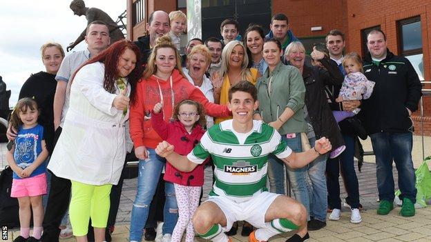 Ryan Christie signed on transfer deadline day for Celtic from Inverness Caledonian Thistle