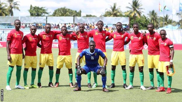 Guinea U-17s team