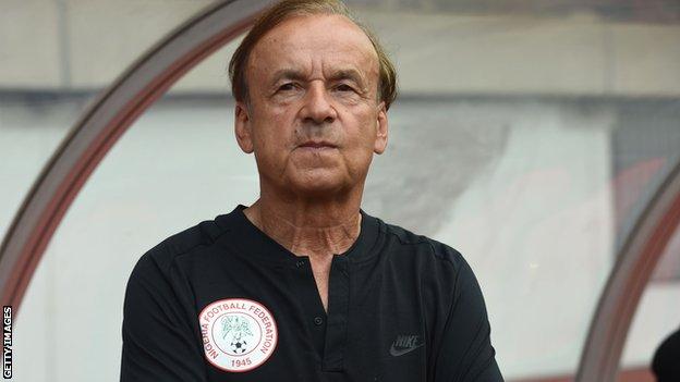 Nigeria coach Gernot Rohr