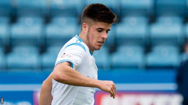 Montrose striker Lewis Milne