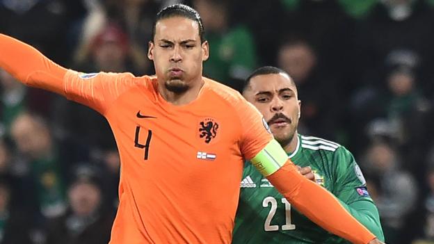 Virgil van Dijk: Netherlands captain out of Estonia qualifier for personal reasons