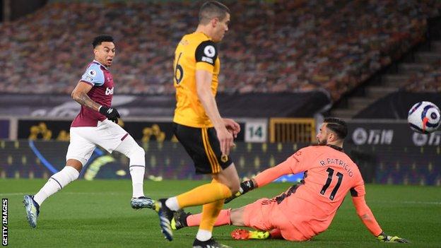 Wolverhampton Wanderers 2-3 West Ham: Jesse Lingard stunner helps