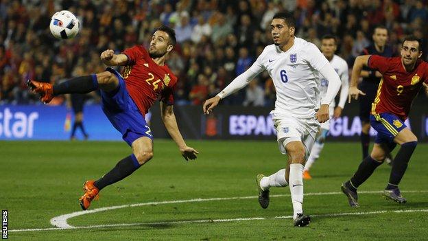 Spain 2-0 England - BBC Sport