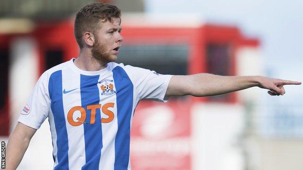Stuart Findlay is staying at Rugby Park for the rest of the season