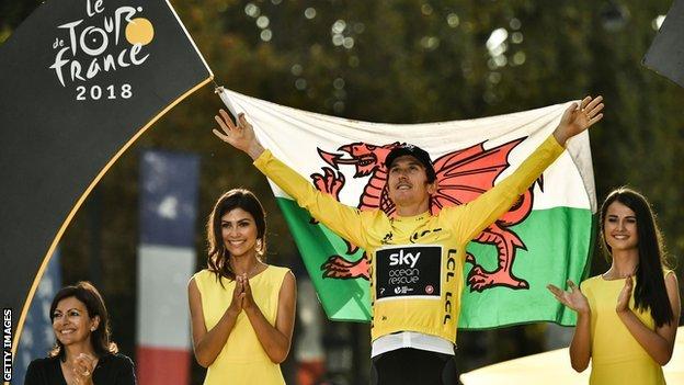 Geraint Thomas backed up his two Olympic golds on the track with a stunning Tour de France victory back in 2018