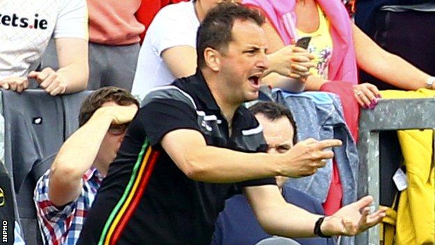 Steven Poacher spent a successful three-year spell as part of Carlow's management team