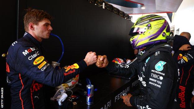 Lewis Hamilton  Max Verstappen