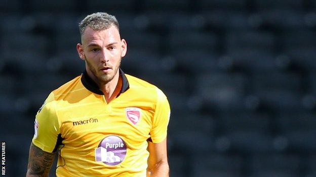 Max Muller has made 15 League Two appearances for Morecambe this season